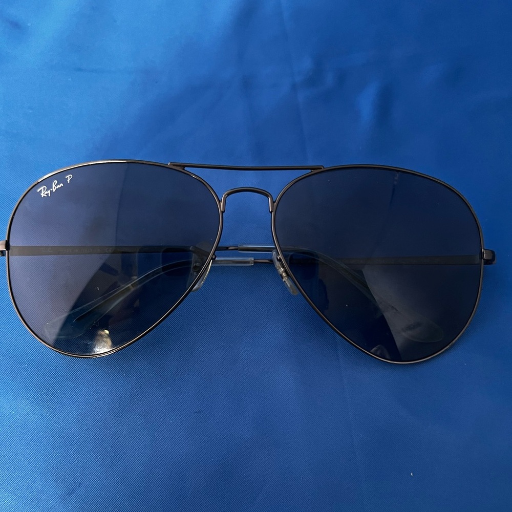 Ray-Ban Dark Aviator Sunglasses SAME DAY SHIPPING